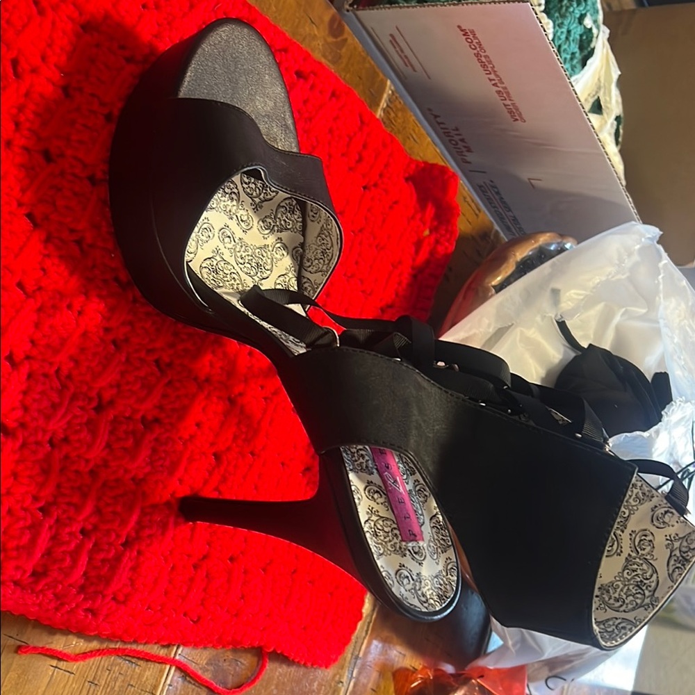 Elegant Black Women's Heels
